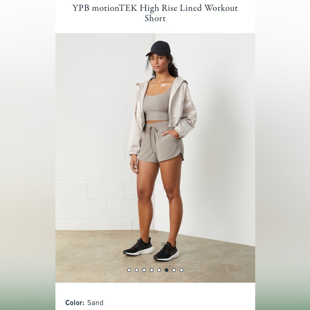 NWT High Rise Lined Workout Shorts